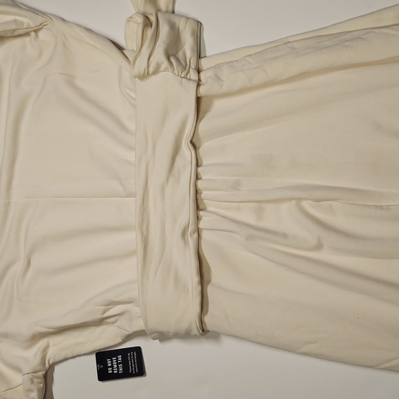 Express Midi Off White  Dress Size M - Picture 11 of 12